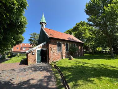 alte Inselkirche auf Spiekeroog
