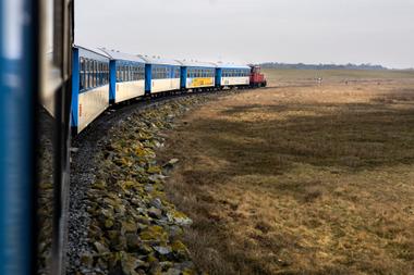 Inselbahn auf Wangerooge